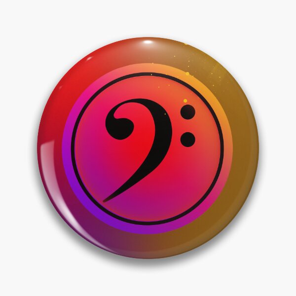 Item preview, Bass Clef In The Spotlight designed and sold by BrightrDayMusicArt.