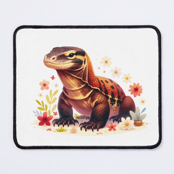 Item preview, Komodo Dragon And Flowers designed and sold by TheAnimalZ00.