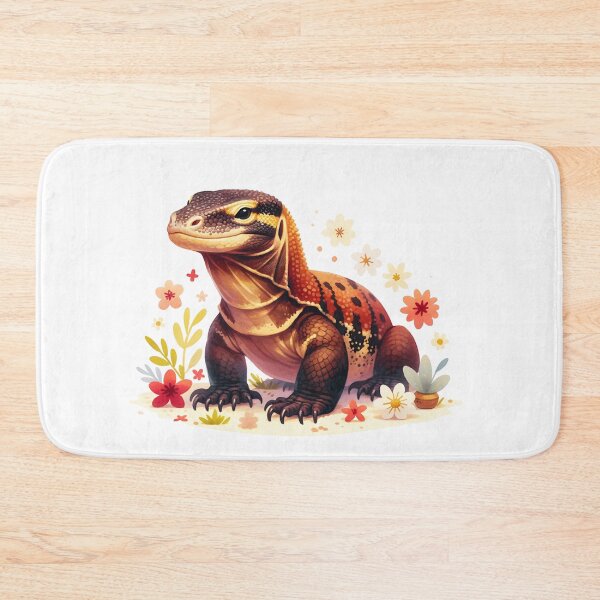 Item preview, Komodo Dragon And Flowers designed and sold by TheAnimalZ00.
