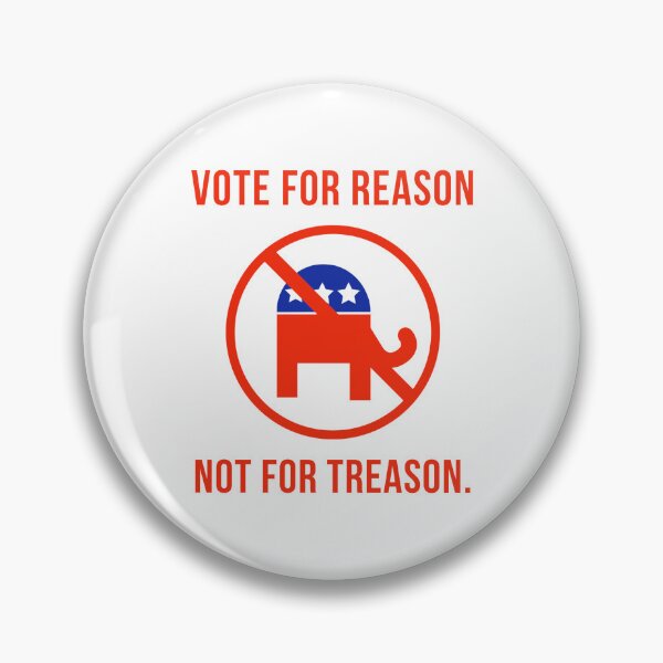 Item preview, Vote for reason not treason  designed and sold by Rachel the Artist .