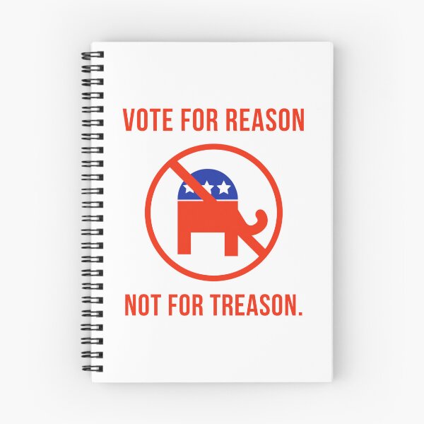 Item preview, Vote for reason not treason  designed and sold by Rachel the Artist .