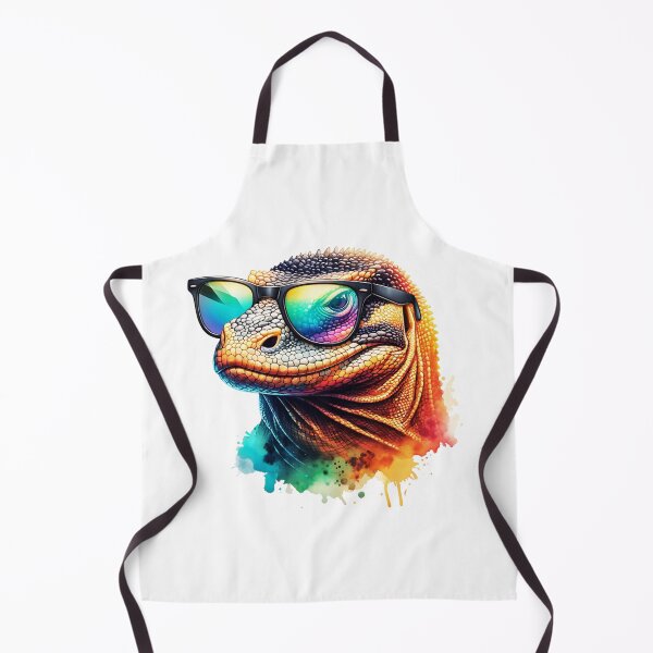 Item preview, Komodo Dragon Wearing Glasses designed and sold by TheAnimalZ00.