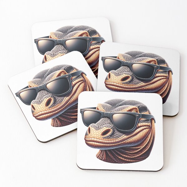 Item preview, Komodo Dragon Wearing Sunglasses designed and sold by TheAnimalZ00.