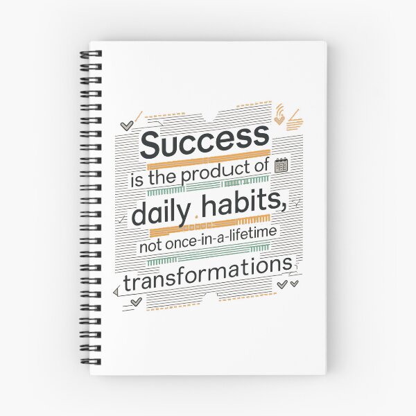 Item preview, Motivational shirt - Daily habits for Success designed and sold by MyLittleOwl.
