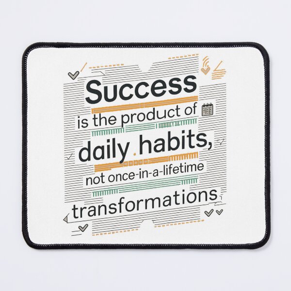 Item preview, Motivational shirt - Daily habits for Success designed and sold by MyLittleOwl.