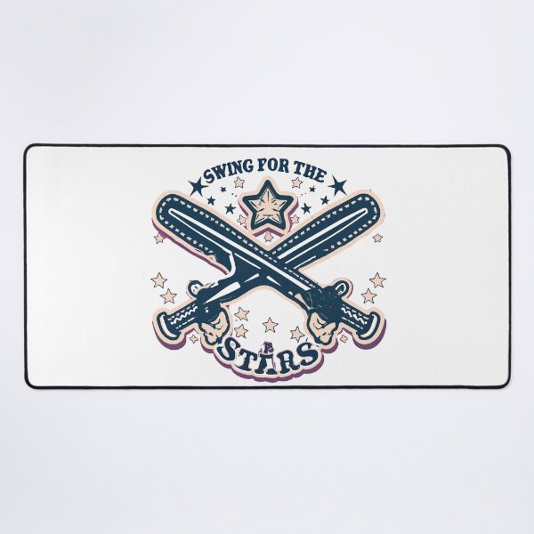 Item preview, Swing for the Stars - Retro Softball Bats and Stars Design designed and sold by NiftyWrx.