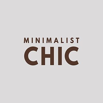 Artwork thumbnail, Minimalist Chic by newmariaph