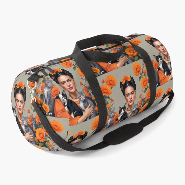 Item preview,  Frida Kahlo and flowers cats and kittens ,Frida Kahlo designed and sold by TeeARTHY.