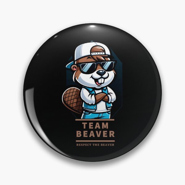Artikelvorschau, Team Beaver Respektiere den Biber entworfen und verkauft von dudelinart.