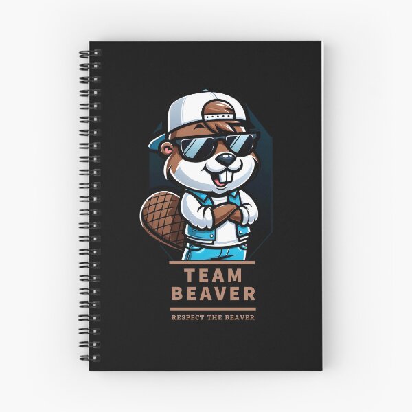 Artikelvorschau, Team Beaver Respektiere den Biber entworfen und verkauft von dudelinart.