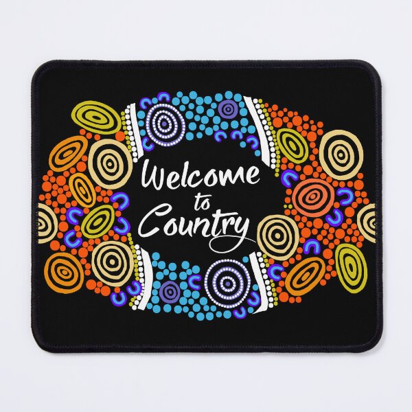 Item preview, Authentic Aboriginal Art - Welcome to Country designed and sold by HogarthArts.