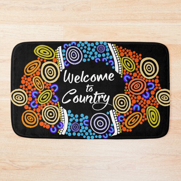 Item preview, Authentic Aboriginal Art - Welcome to Country designed and sold by HogarthArts.