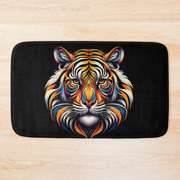Item preview, Colorful Tiger  designed and sold by ArtemisDesignAI.