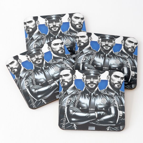 Item preview, LGBTQ Gay Pride Leather Cop Patrol Daddy Graphic Design designed and sold by ItsAKinkThing.