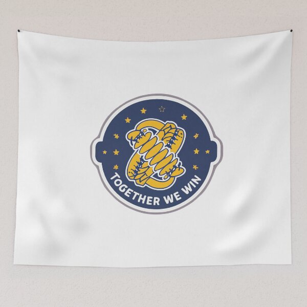 Item preview, Together We Win Softball Emblem designed and sold by NiftyWrx.