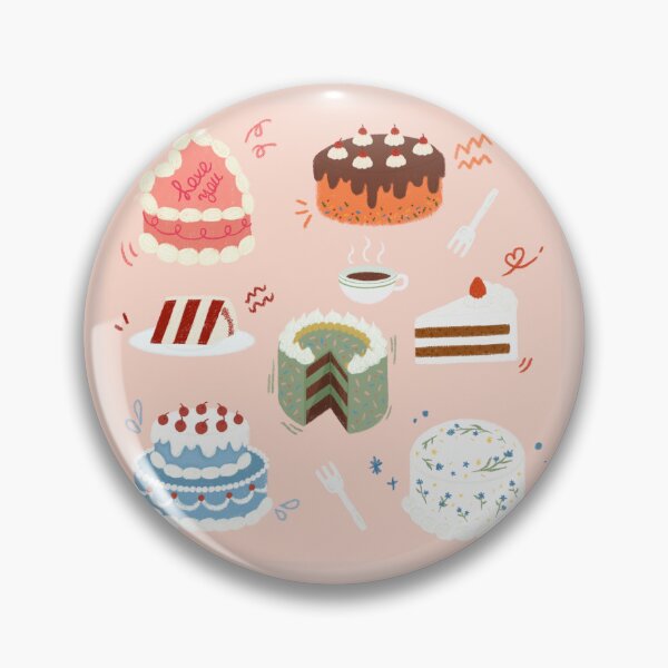 Item preview, Sweet Cake Illustration designed and sold by SageKimIllust.