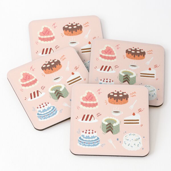 Item preview, Sweet Cake Illustration designed and sold by SageKimIllust.