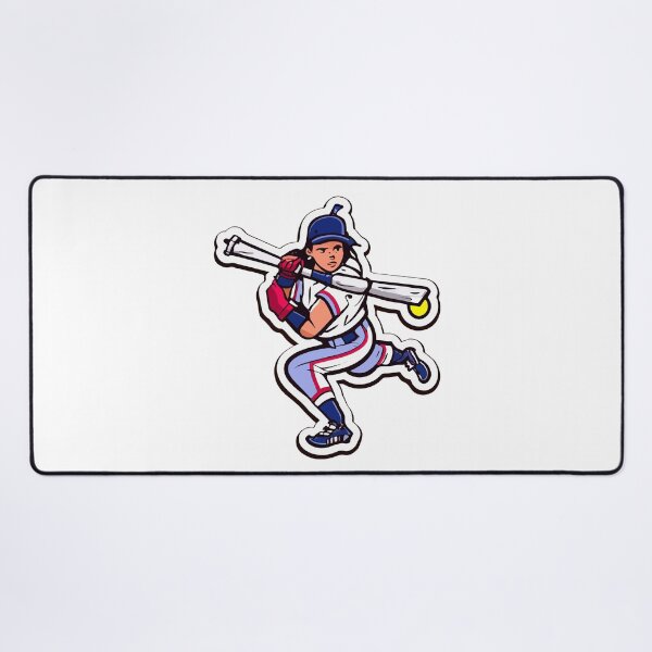 Item preview, Fierce Female Softball Player in Action designed and sold by NiftyWrx.