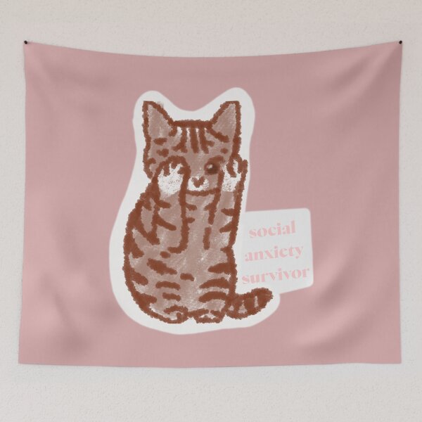 Item preview, Social Anxiety Survivor designed and sold by ArynsDS.