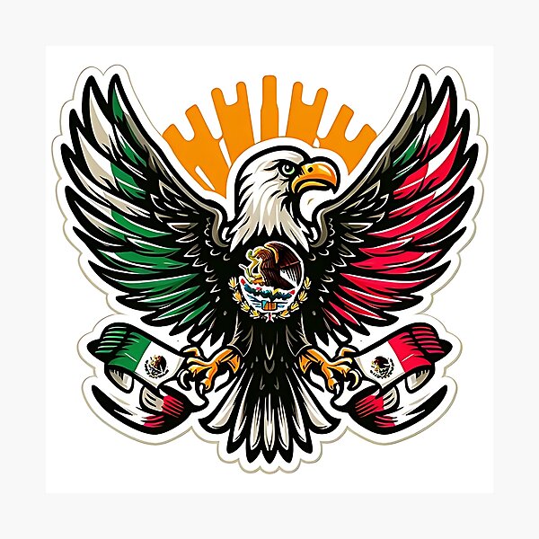Item preview, Mexican Eagle designed and sold by Suukunna.