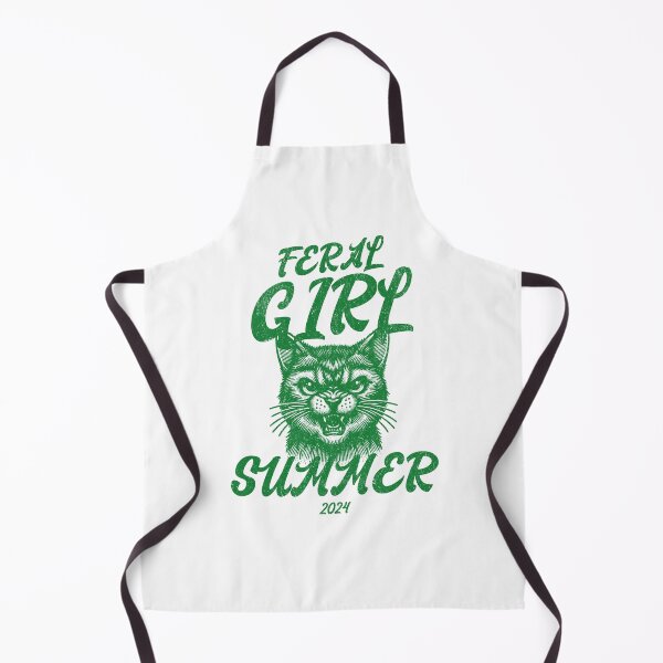 Item preview, Feral Girl Summer Cat Green designed and sold by KloverDesigns.