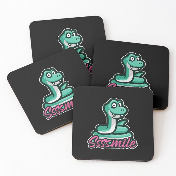 Item preview, Smiley Green Cartoon Snake With Fangs Year Of The Snake 2025 designed and sold by GraTEEtude.