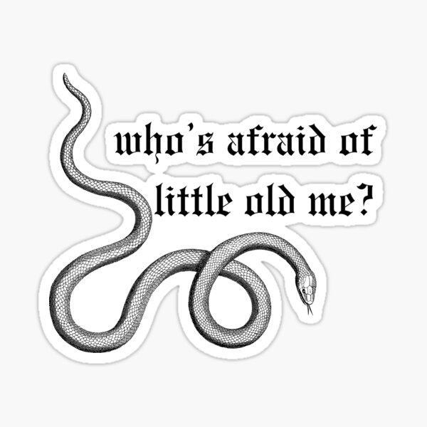 Item preview, Reputation snake TTPD who's afraid of little old me? designed and sold by J-Creative-.