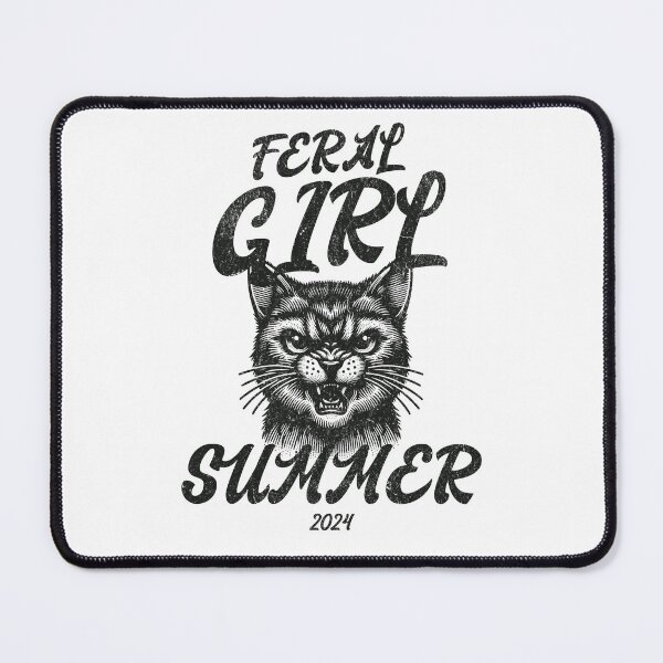 Item preview, Feral Girl Summer Cat 2024 designed and sold by KloverDesigns.