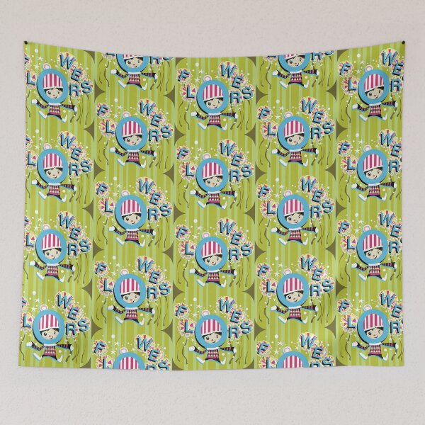 Item preview, Happy Bright Flowers designed and sold by Rickybrook.