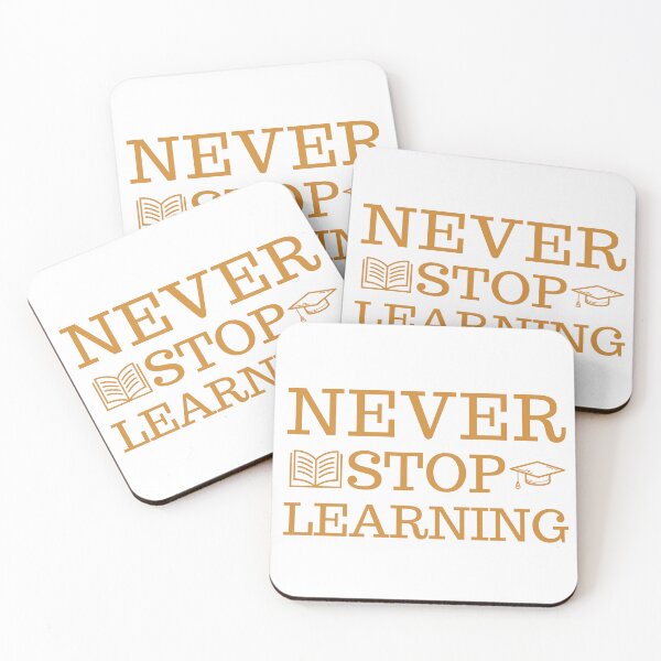 Item preview, Never stop learning. designed and sold by Haute-Modiste.