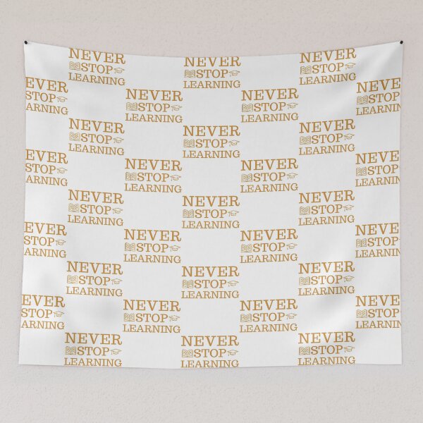 Item preview, Never stop learning. designed and sold by Haute-Modiste.
