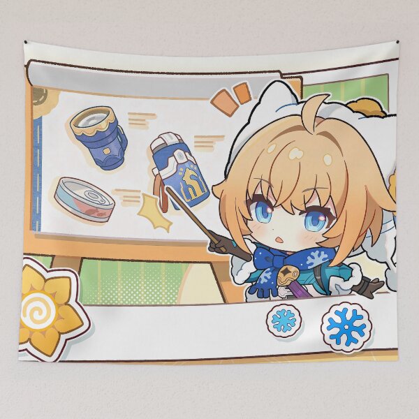 Item preview, Lynx Single-Panel Illustration | Classtime with Lynxy! Clack! Clack! "Eyes on the board." - Honkai: Star Rail designed and sold by kazatodoesart.