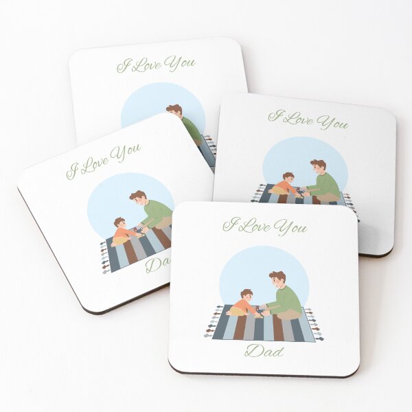 Item preview, Love you Dad (2) designed and sold by authorkim.