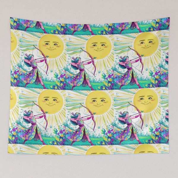 Item preview, Sagittarius Astrology. Sun in Sagittarius, Zodiac sign, Sagittarius symbol designed and sold by ZodiacWonders.