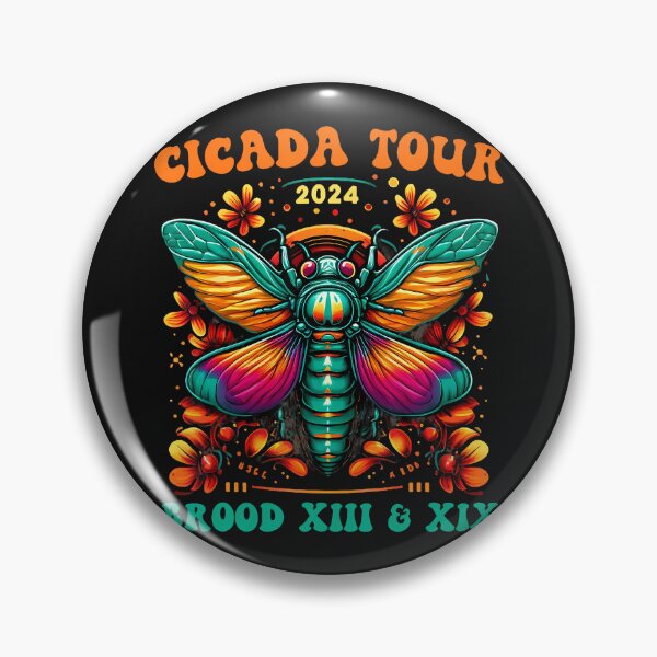 Item preview, Cicada Tour 2024 Cicada Reunion Broods Xix  Xiii Vintage designed and sold by Jackk-Teagle.