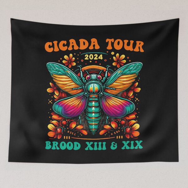 Item preview, Cicada Tour 2024 Cicada Reunion Broods Xix  Xiii Vintage designed and sold by Jackk-Teagle.