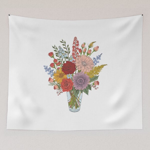 Item preview, Blooming Beauty: Floral Bouquet designed and sold by Craft99.