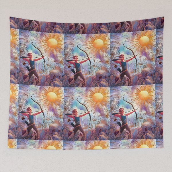 Item preview, Sagittarius Astrology. Sun in Sagittarius, Zodiac sign, Sagittarius symbol designed and sold by ZodiacWonders.