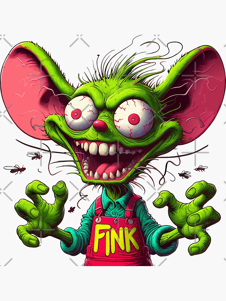 Zombie Mouse Rat Fink