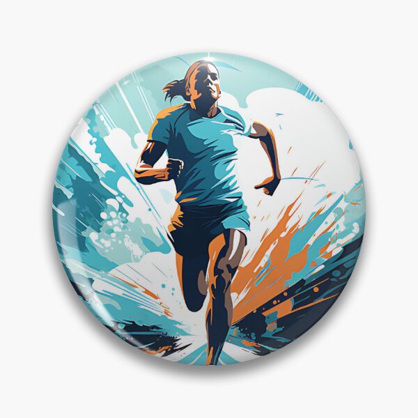 Item preview, Corredor de atleta mujer niña designed and sold by todjimudu.