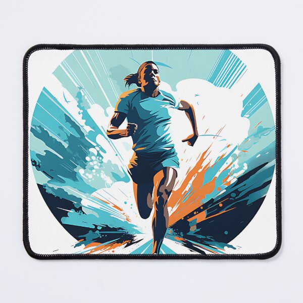 Item preview, Woman girl athlete runner designed and sold by todjimudu.