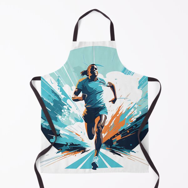 Item preview, Corredor de atleta mujer niña designed and sold by todjimudu.