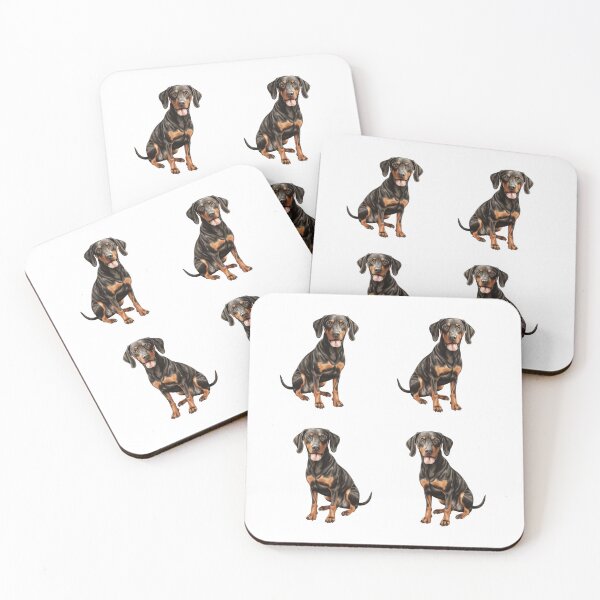 Item preview, Perros de caza austriacos negros y fuego designed and sold by TheAnimalZ00.