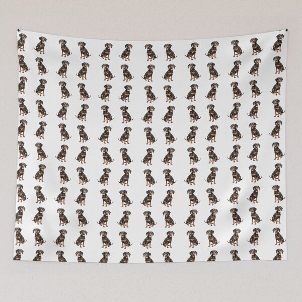 Item preview, Perros de caza austriacos negros y fuego designed and sold by TheAnimalZ00.