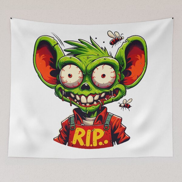 Item preview, Zombie Mouse Rat Fink Rip designed and sold by Designowner.