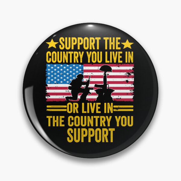 Item preview, Support the Country You Live In or Live In Where You Support designed and sold by BOUCHERIT amine.