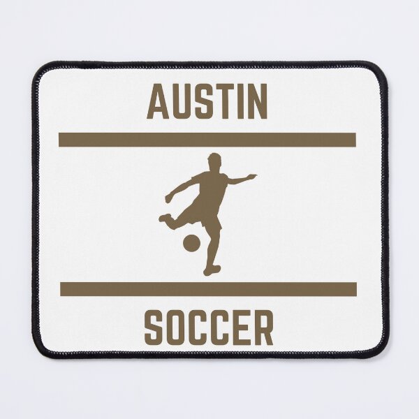 Item preview, Gold Color Austin Soccer designed and sold by IssaraStudio.