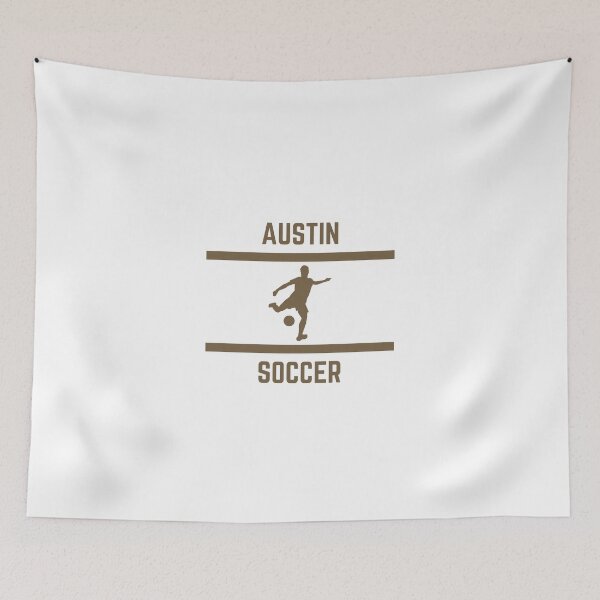 Item preview, Gold Color Austin Soccer designed and sold by IssaraStudio.
