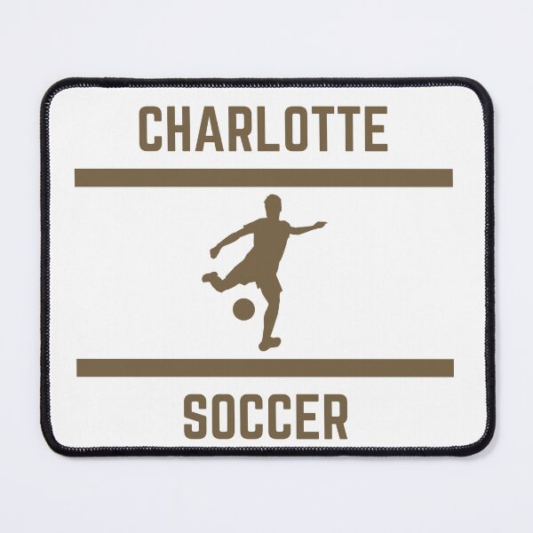 Item preview, Gold Color Charlotte Soccer designed and sold by IssaraStudio.
