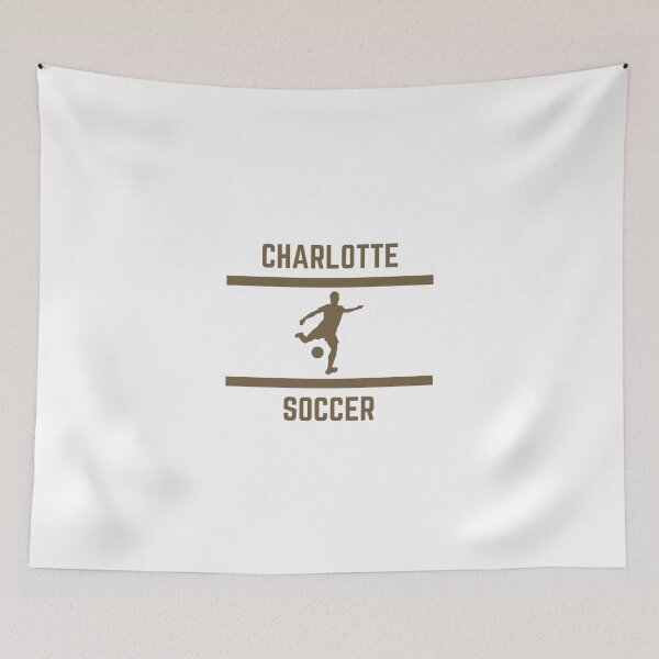 Item preview, Gold Color Charlotte Soccer designed and sold by IssaraStudio.